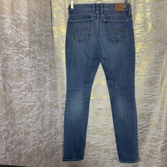 LUCKY Brand Blue Wash Stretch Low Rise Lolita Skinny jeans Size 0/25 - Picture 5 of 14